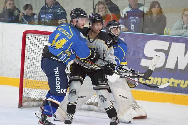 EXPERIENCE: Leeds Chiefs' captain and defenceman, Luke Boothroyd. 
Picture courtesy of Tony Sargent.