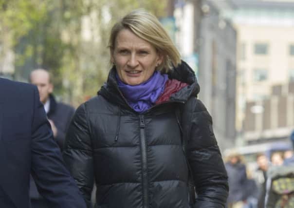 Lucy Ward arriving at the Leeds employment tribunal. (Picture: James Hardisty)