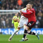 McTominay clashed with Koch in an eye-watering challenge. 