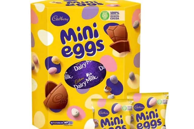 The fragrance is designed to mimic the Cadbury classic