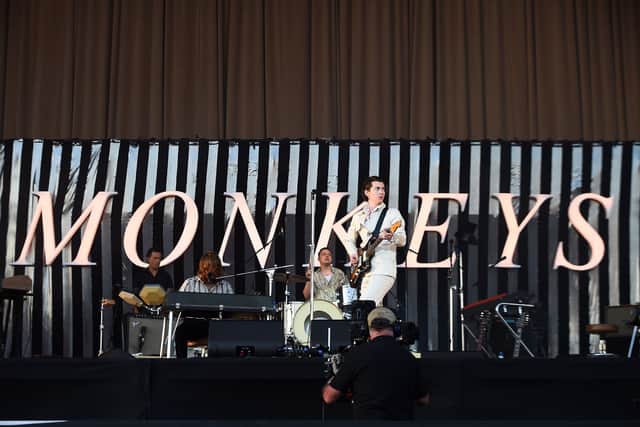 Sheffield royalty Arctic Monkeys tops the roster for Sunday.