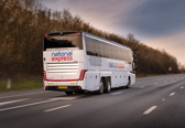 A National Express coach 