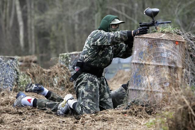 If you’re looking for some action fun, Nationwide Paintball outside Leeds is the place to go.