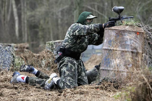 If you’re looking for some action fun, Nationwide Paintball outside Leeds is the place to go.