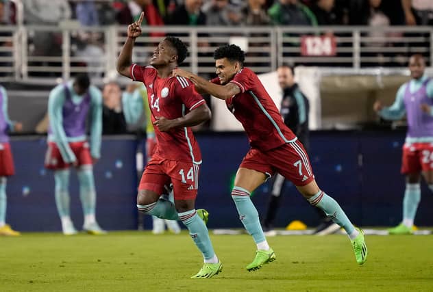 Sinisterra netted twice for his country.
