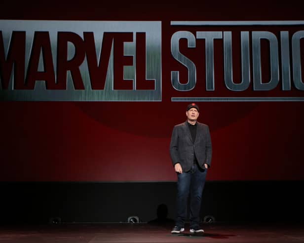President of Marvel Studios Kevin Feige at Disney’s D23 EXPO 2019 (Photo: Jesse Grant/Getty Images for Disney)