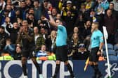 Gabriel’s red card was rescinded. 
