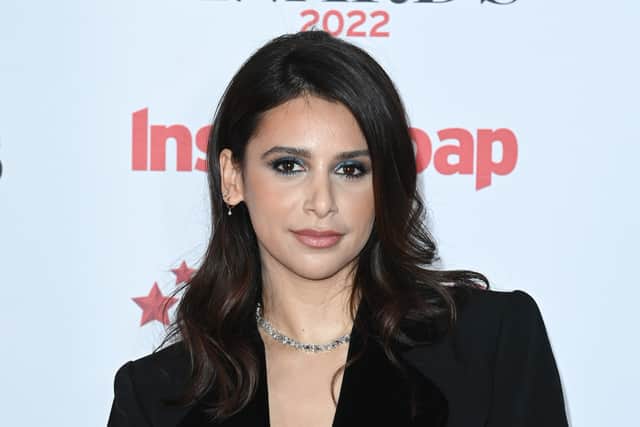  Paige Sandhu wins the award for Best Villain during The Inside Soap Awards 2022 (Getty Images) 