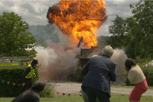 Emmerdale Helicopter Crash (ITV Images)