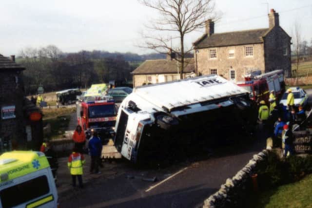 Bus Crash 2000  (ITV Images) 