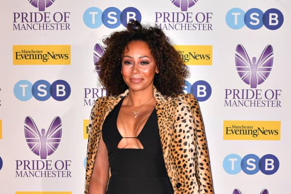 Mel B attends the MEN Pride of Manchester Awards 2022 at Kimpton Clocktower Hotel on May 10, 2022 in Manchester, England. (Photo by Anthony Devlin/Getty Images)