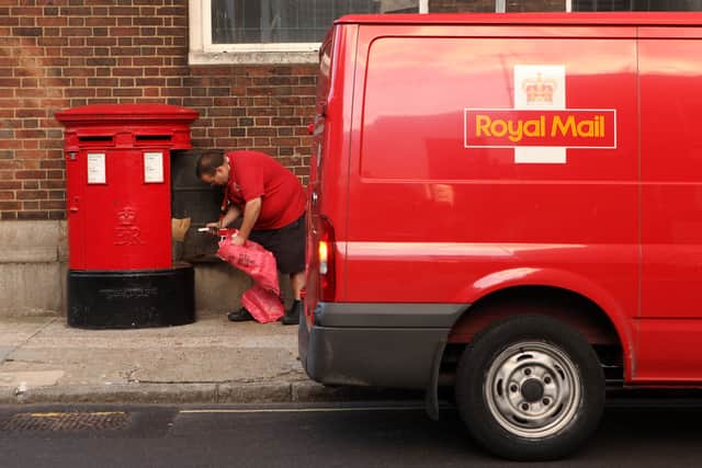 Royal Mail staff are set to strike on Black Friday and Cyber Monday amid a pay dispute. (Credit: Getty Images)