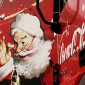 The Coca-Cola Christmas truck (Pic: Getty Images)