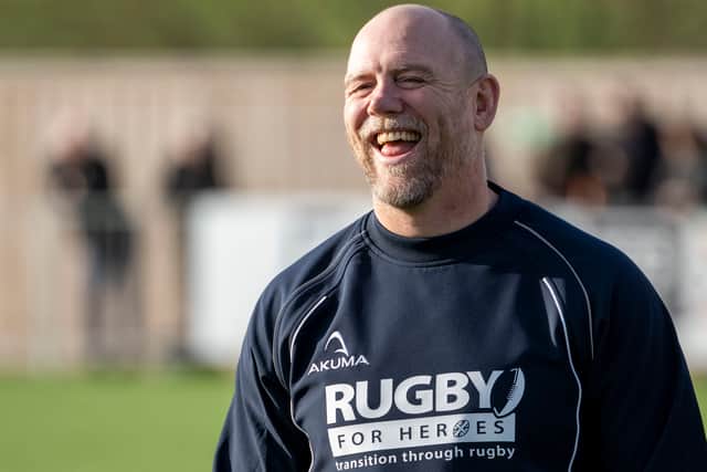 Mike Tindall has three medals including an MBE for his contributions to rugby after helping England win the 2003 World Cup