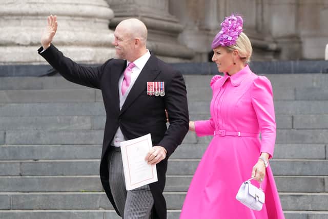 Mike Tindall has come under fire from people questioning his medals as he’s been seen at several royal events with his three medals on his chest