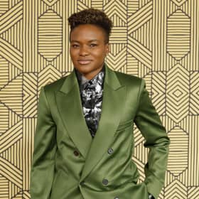 Nicola Adams attends the "Black Panther: Wakanda Forever" European Premiere at Cineworld Leicester Square on November 03, 2022 in London, England. (Photo by John Phillips/Getty Images)