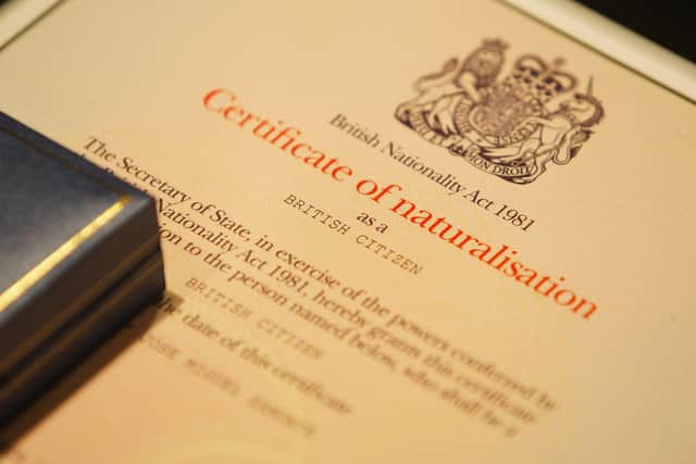 A total of 291,971 people applied for British citizenship last year, the highest number since comparable figures began in 2002.