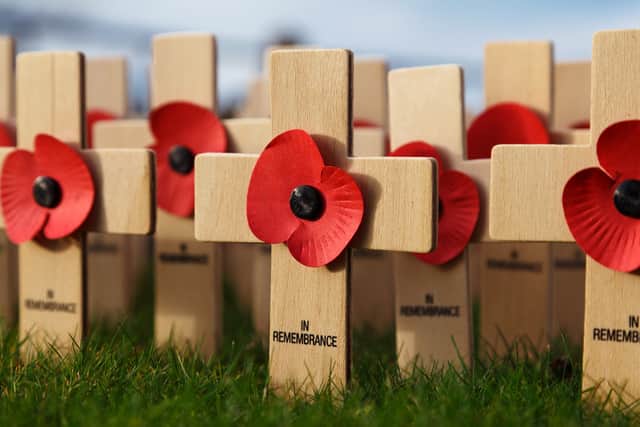 A Remembrance Sunday parade is taking place in Leeds