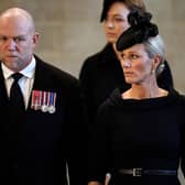Although Mike Tindall is not in line for the throne, his wife Zara is 20th in line
