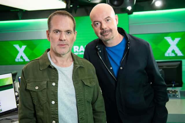 Dominic Byrne has been reading the news for The Chris Moyles show since the show was on Radio 1 and still reads the news for the show on Radio X