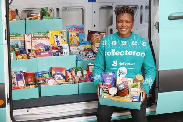 Nicola Adams is serving as an ambassador for the Collecteroo initiative. (Credit Deliveroo)