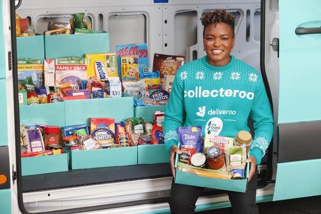Nicola Adams is serving as an ambassador for the Collecteroo initiative. (Credit Deliveroo)
