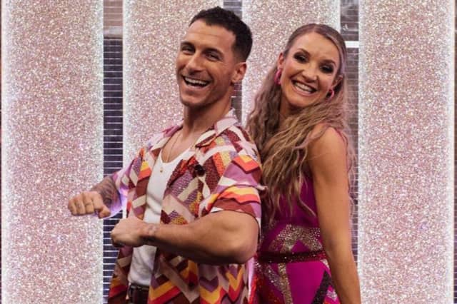 Helen Skelton and Gorka Marquez have made it through to week nine after their Salsa during Saturday night’s live show. (Credit @gorka_marquez Instagram)