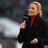 Gabby Logan opens up about how she feels as a correspondent of the Qatar World Cup. (Photo by Shaun Botterill/Getty Images)
