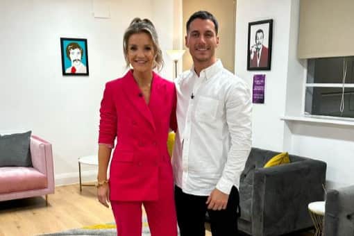 Helen Skelton and Gorka Marquesz appeared on Strictly Come Dancing: It Takes Two for the second time this series. (Credit @helenskelton Instagram)