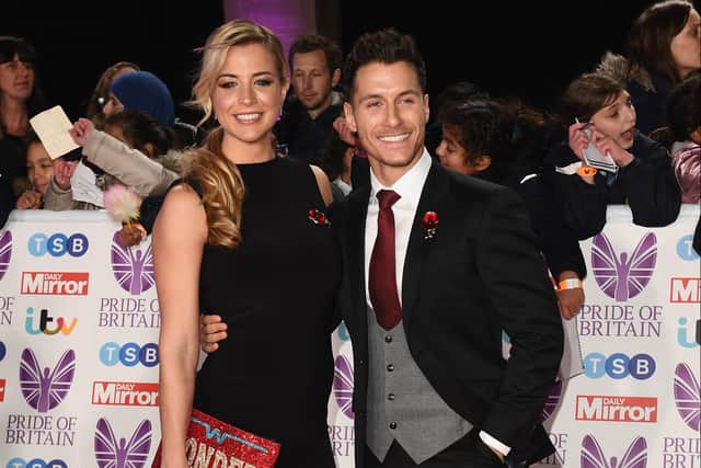 Gemma Atkinson and Gorka Marquez at the 2018 Pride of Britain Awards, a year after meeting on Strictly Come Dancing. (Photo by Jeff Spicer/Getty Images)