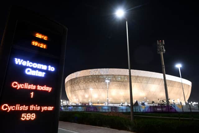 Lusail Stadium, the host of the 2022 World Cup final