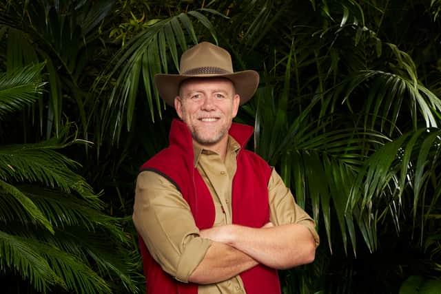 Mike Tindall MBE and Jill Scott took on the jungle ‘Speak Uneasy’ Bushtucker Trial on Sunday night’s episode of I’m A Celebrity. (Picture: ITV)