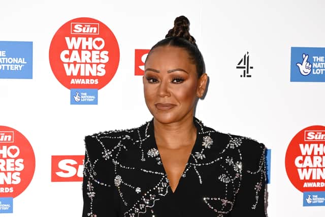 Melanie Brown attends The Sun's "Who Cares Wins" Awards 2022 at The Roundhouse on November 22, 2022 in London, England. (Photo by Gareth Cattermole/Getty Images)