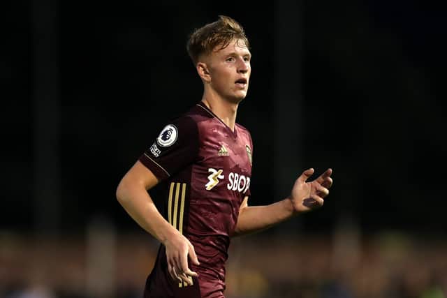 Leeds’ Stuart McKinstry in pre-season July 2021