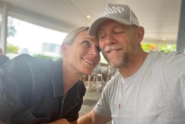 Mike Tindall has been sharing photos into his private life, including being reunited with wife Zara after leaving the jungle (@mike_tindall12 - Instagram)