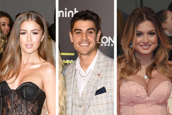 Love Island’s Georgia Steel, Luke Mabbott and Zara Holland all hail from the Yorkshire area. (Photo Credit: Getty Images)
