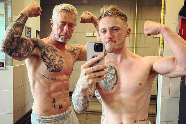 Neil Wilson attended Nile’s first show on Dancing on Ice just days before brain surgery (@nilemw - Instagram)
