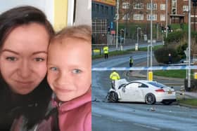 Justyne Hulboj and Lena Czepczor were pedestrians involved in the crash (Photo: West Yorkshire Police)