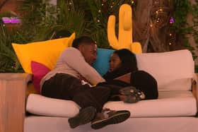 Shaq made a big move on Tanya. (Credit: ITV)