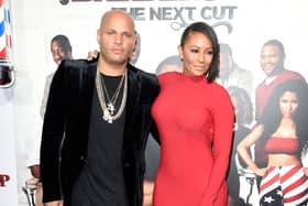  Stephen Belafonte and actress/musician Melanie Brown attend the  Premiere Of New Line Cinema's "Barbershop: The Next Cut" at TCL Chinese Theatre on April 6, 2016 in Hollywood, California.  (Photo by Frazer Harrison/Getty Images)