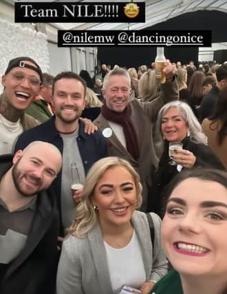Nile Wilson’s family came out in support of the former gymnast ahead of his second performance on Dancing on Ice (@joannajwilson - Instagram)