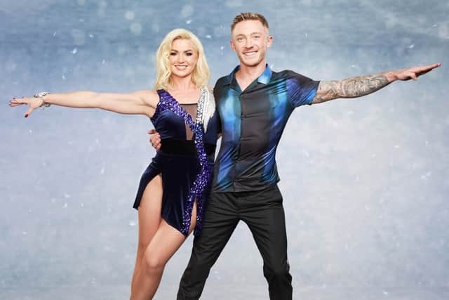 Olivia Smart has been partnered up with Nile Wilson on Dancing on Ice