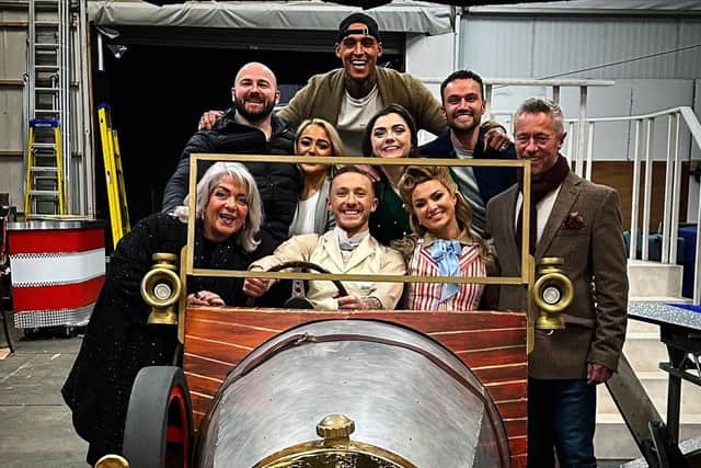 Nile Wilson’s family have come out to support the former gymnast in the third week of Dancing on Ice (@nilemw - Instagram)