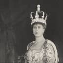 Queen Mary wearing the crown which will be used during the coronation in May (Photo: Royal Family)