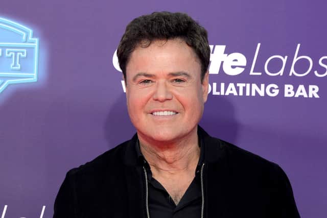 Donny Osmond has announced a UK tour with a date at Leeds First Direct Arena 
