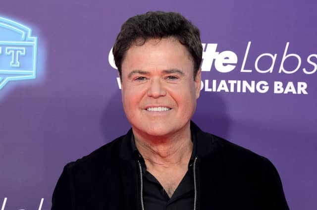 Donny Osmond has announced a UK tour with a date at Leeds First Direct Arena