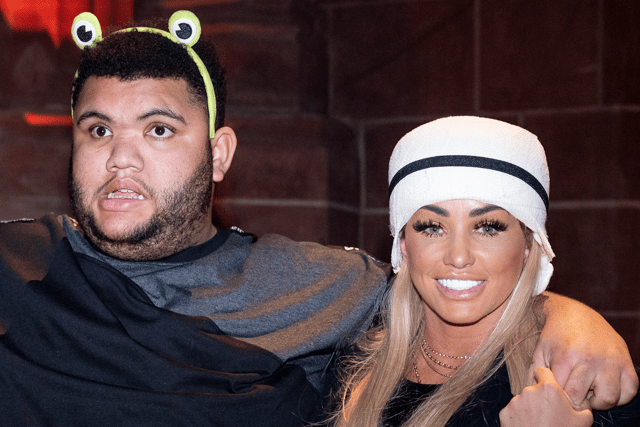 Katie Price and her son Harvey Price - Credit: Getty Images