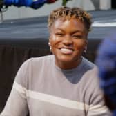 Nicola Adams at the launch of ‘Get Started in Boxing’. (Credit Prince’s Trust)