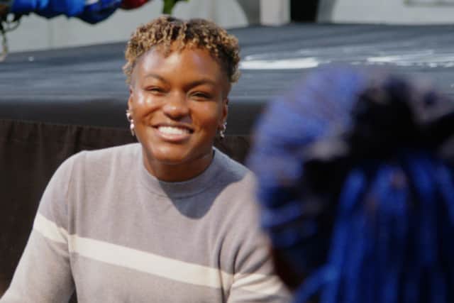 Nicola Adams at the launch of ‘Get Started in Boxing’. (Credit Prince’s Trust)