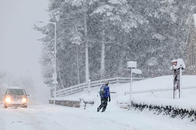 The Met Office has issued a warning as  deep snow is expected
